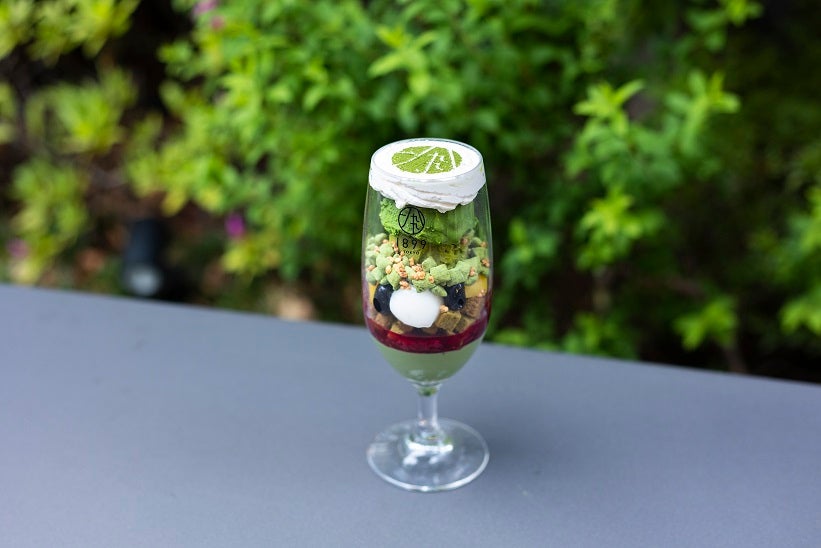 お茶パフェ／画像提供：龍名館