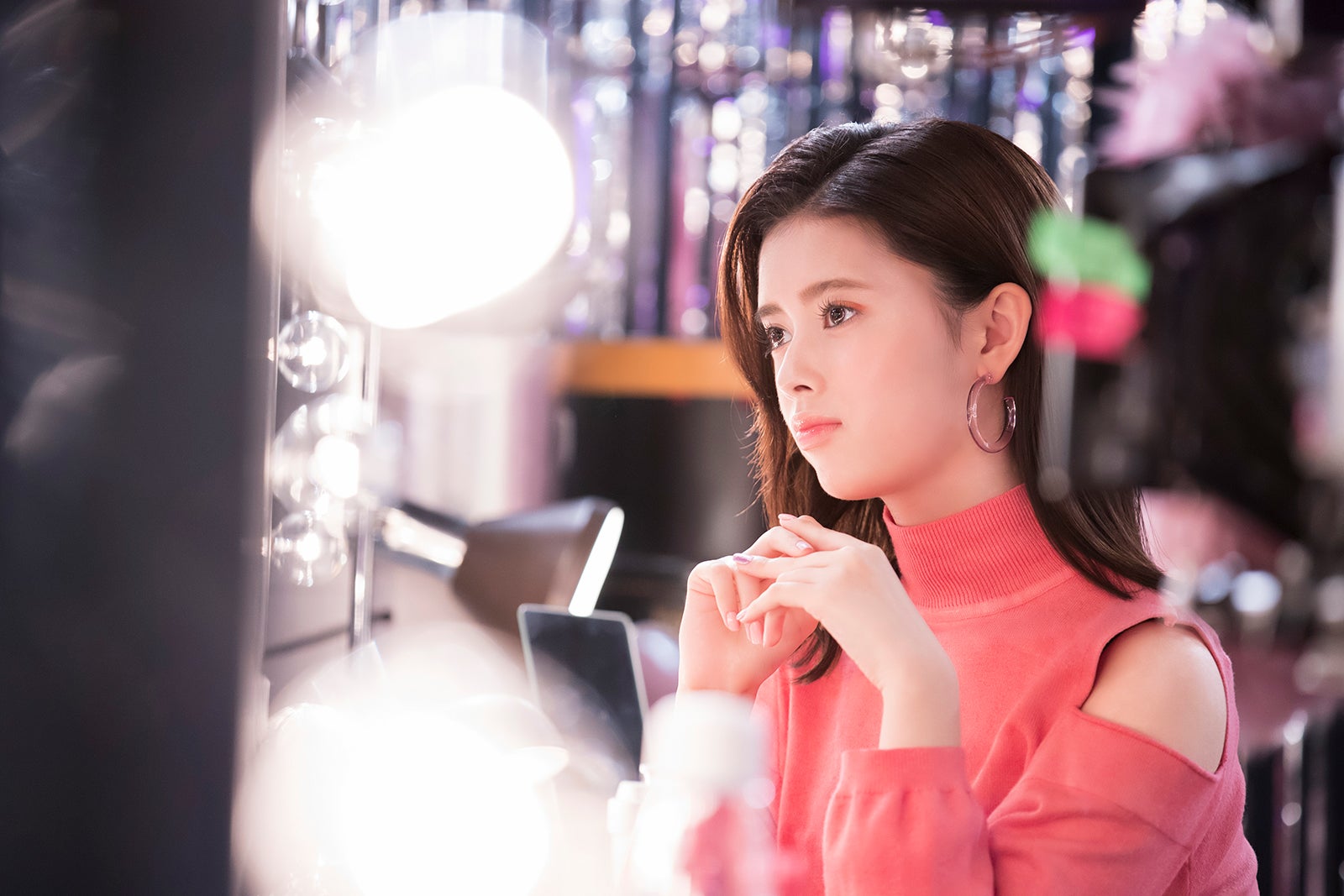 RIMA／新CM「まつ毛ダンス」篇メイキング（提供写真）