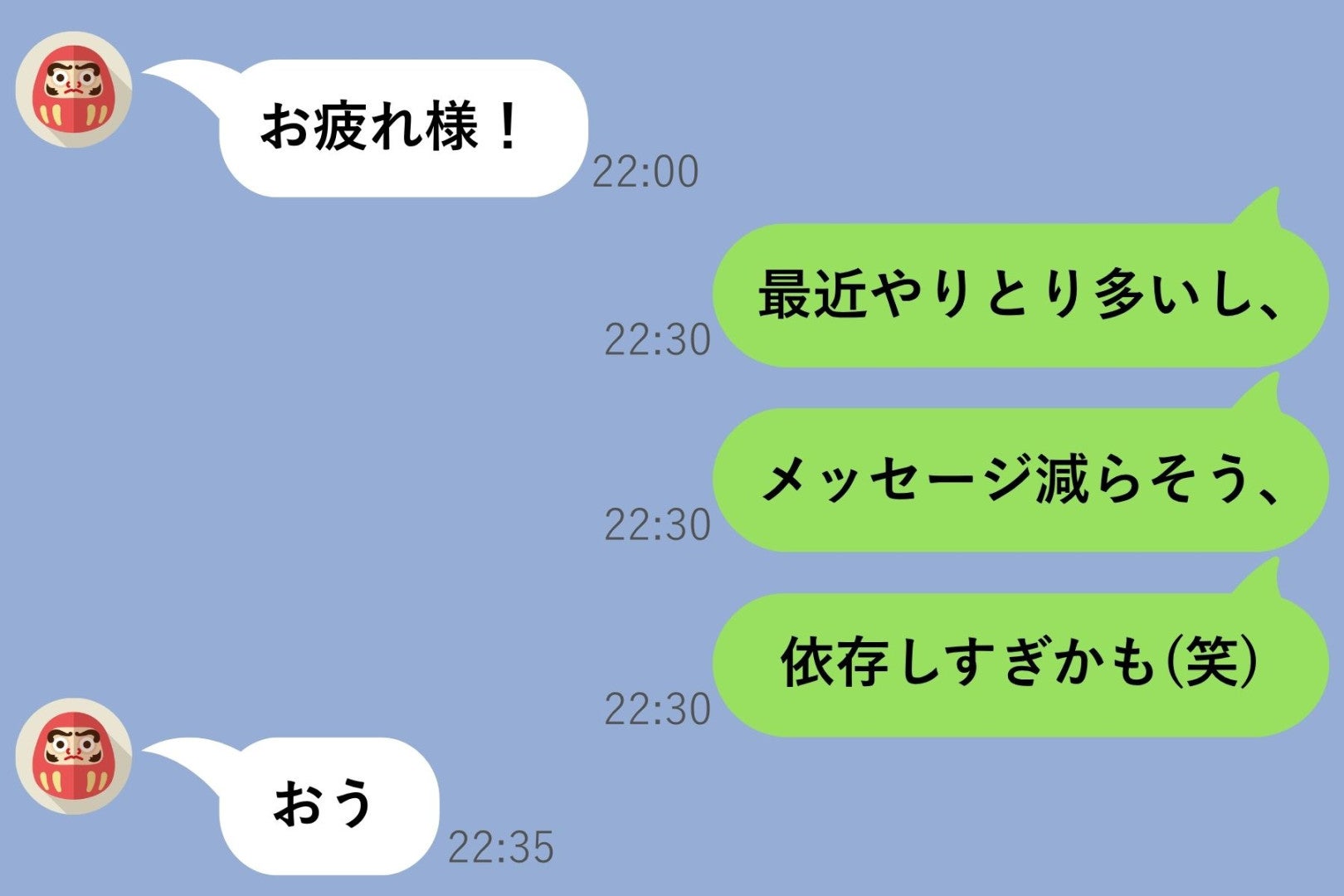 彼に「メッセージ減らそう、依存しすぎかも」→『おう』の一言にキレた私が間違ってた話
