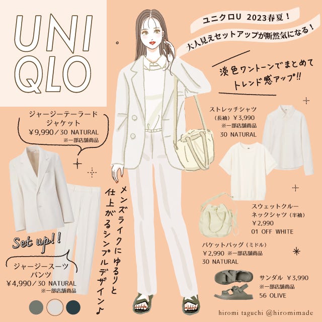 ユニクロユー　コーデ