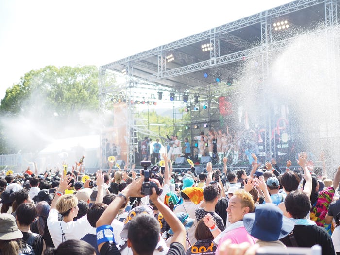 「別府温泉ぶっかけフェス」2023年開催の様子(提供写真)