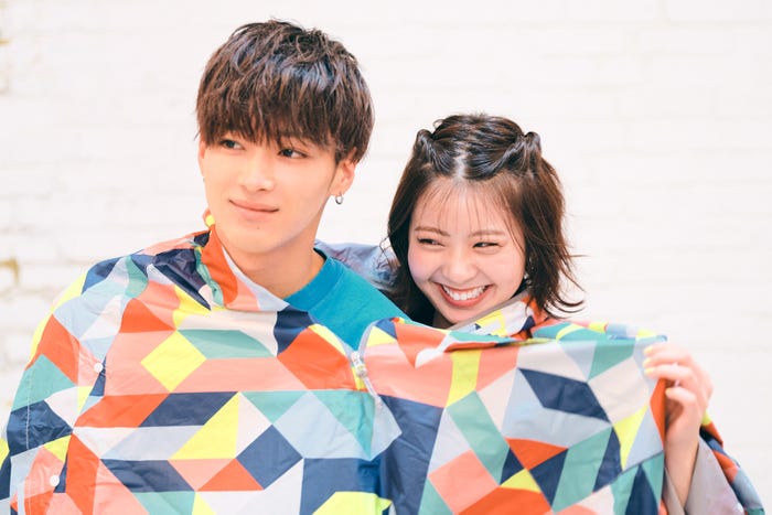 松本怜生、星乃夢奈「彼とオオカミちゃんには騙されない 七夕チャレンジ・スペシャル」(C)AbemaTV, Inc.