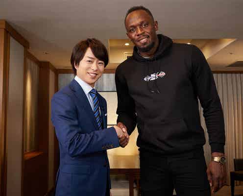 嵐・櫻井翔、紅白でウサイン・ボルトに直撃インタビュー