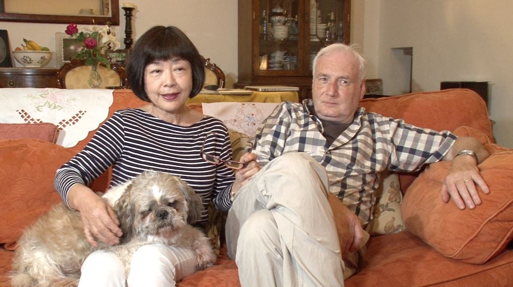 レイコさんと夫／画像提供：毎日放送