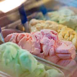 ビジネスラウンジ(※シドニー国際空港のみ)で提供されるジェラート(提供画像)