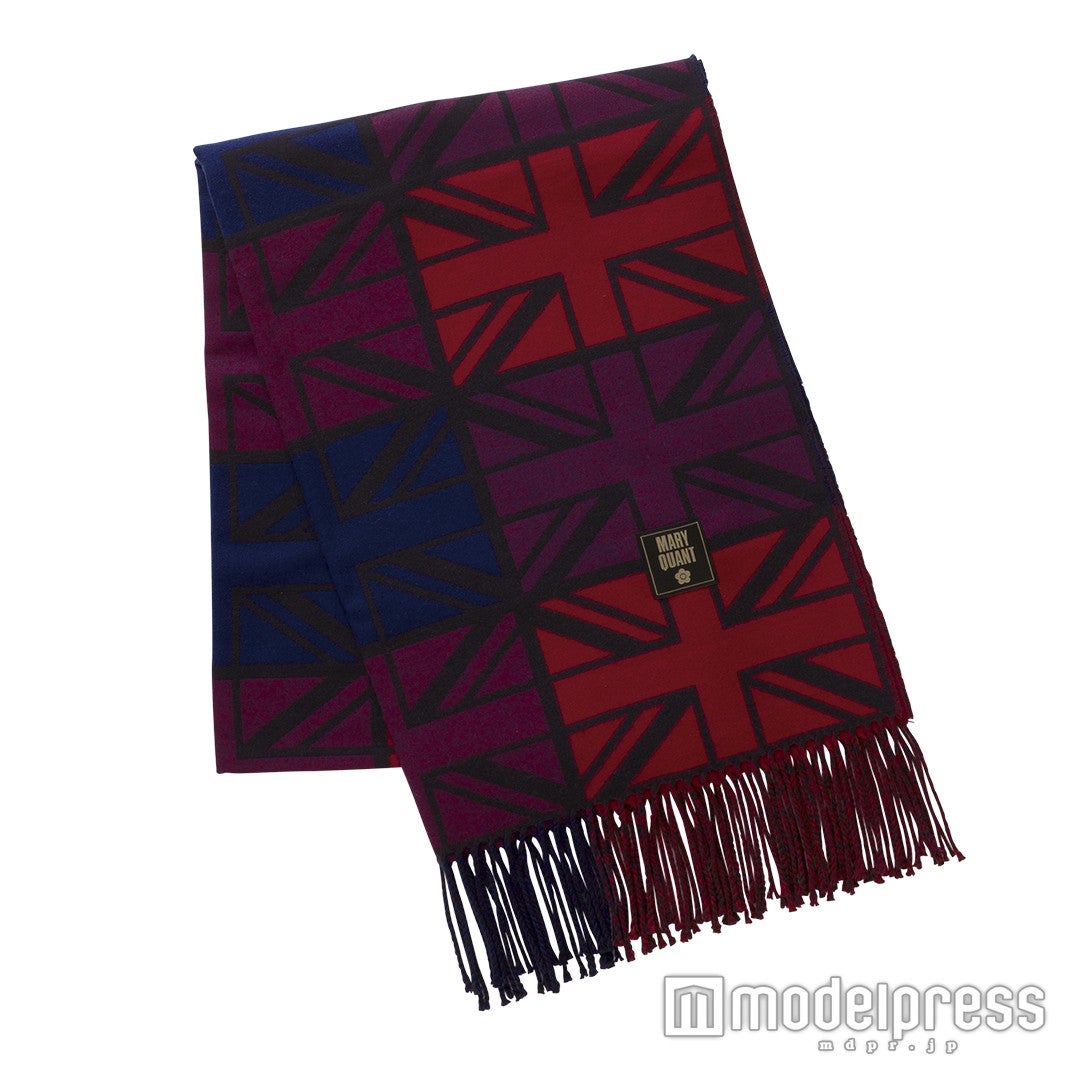 「ブロックチェックUJストール」7,500円（税抜）