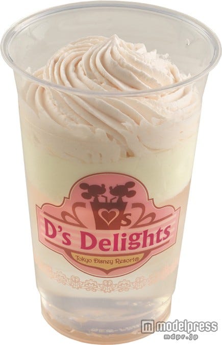 ヴェリーヌデザートドリンク(ライチー&ローズゼリー)/東京ディズニーランド・東京ディズニーシー/(C)Disney