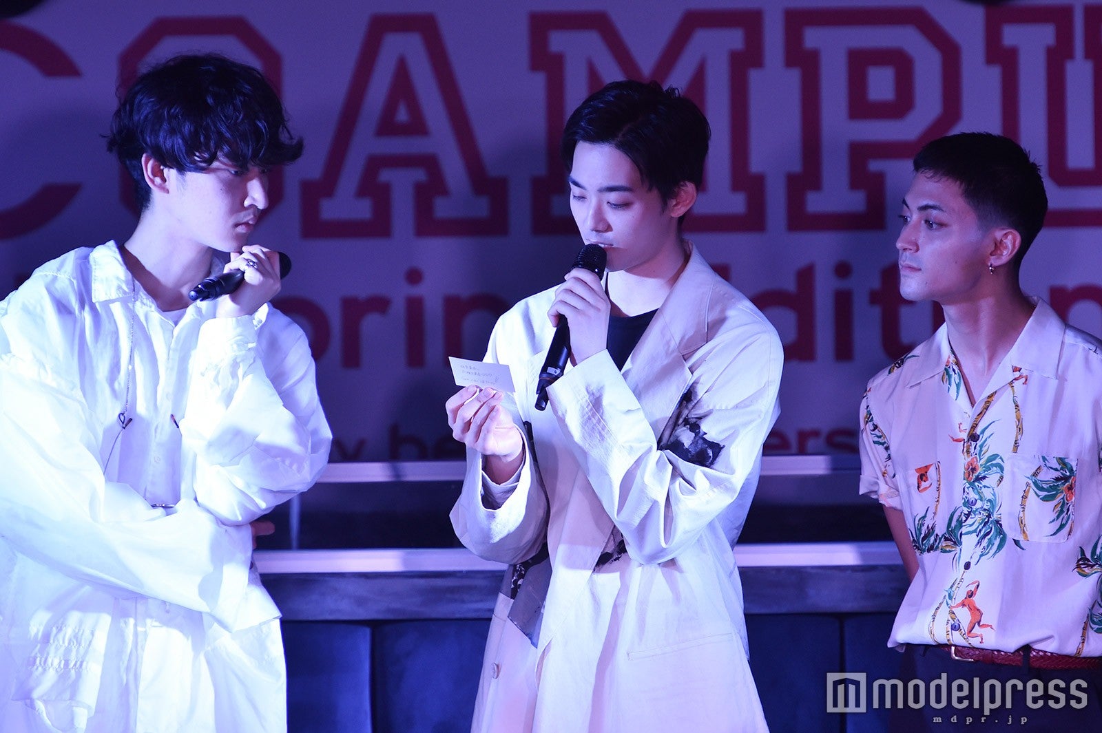 上杉柊平、竜星涼、永瀬匡 （C）モデルプレス