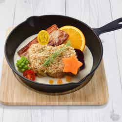 コックカワサキの香ばしチキン&ベーコン ~クリームソース添え~1,848円(C)Nintendo / HAL Laboratory, Inc.