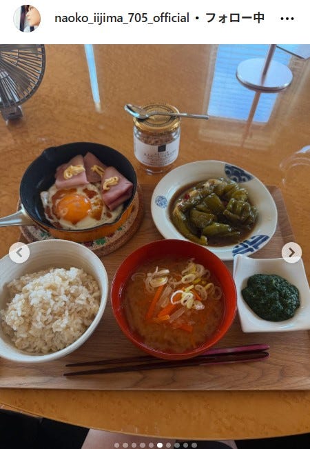 飯島直子Instagram