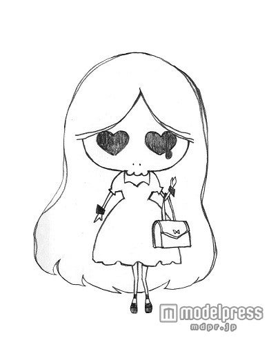 SNS界隈で話題を集めているキモカワキャラクター・毒恋ちゃん