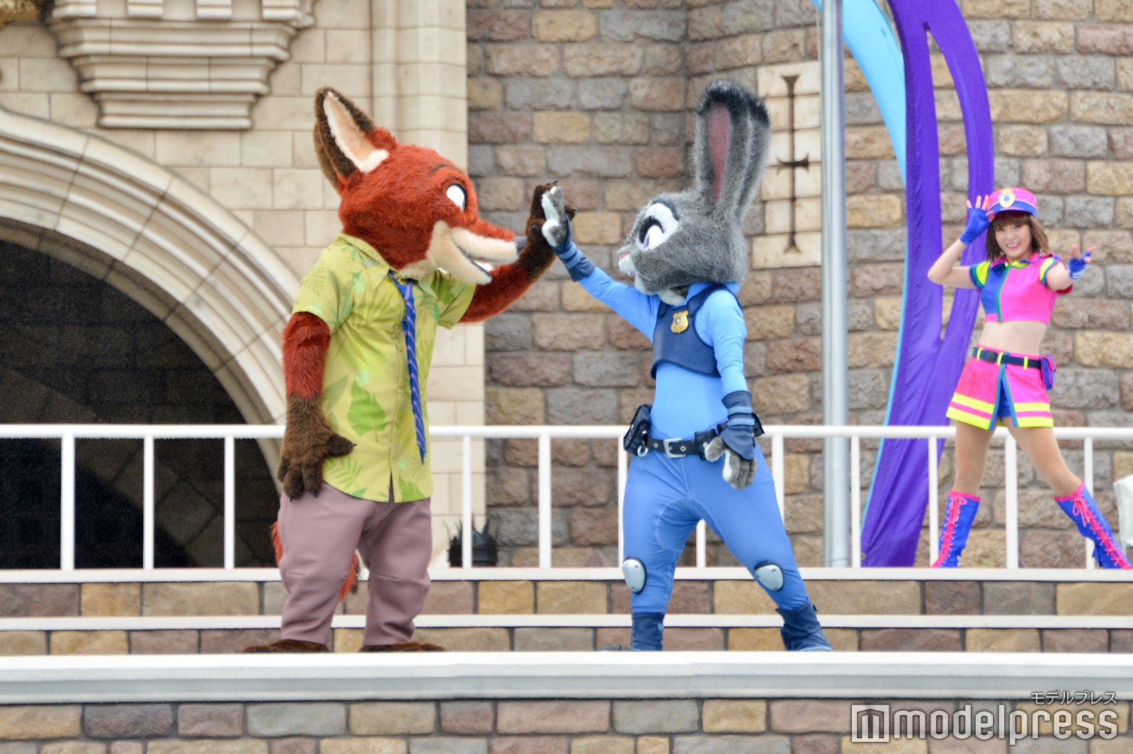 「ジュディとニックのジャンピン・スプラッシュ」（C）モデルプレス（C）Disney