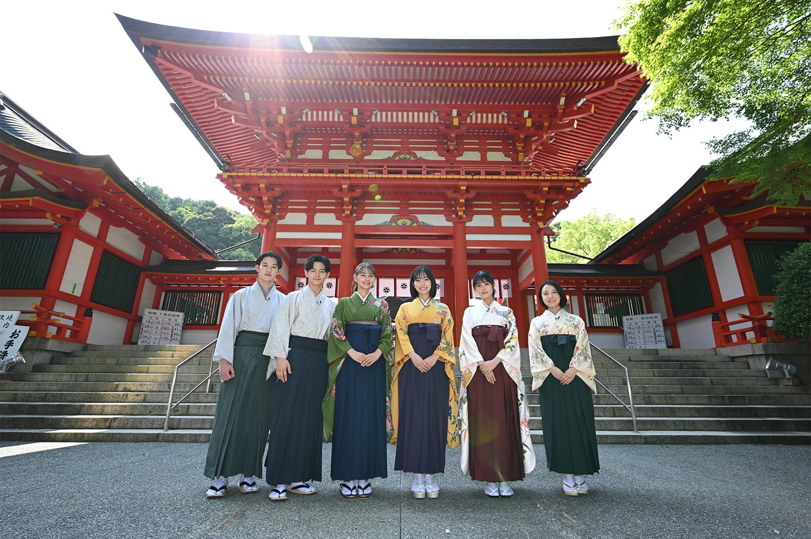 當真あみ・上白石萌音ら、かるたの聖地でドラマ「ちはやふる