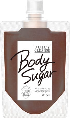 utena「ジューシィクレンズ ボディシュガー ショコラフレーズ」/画像提供:株式会社ウテナ