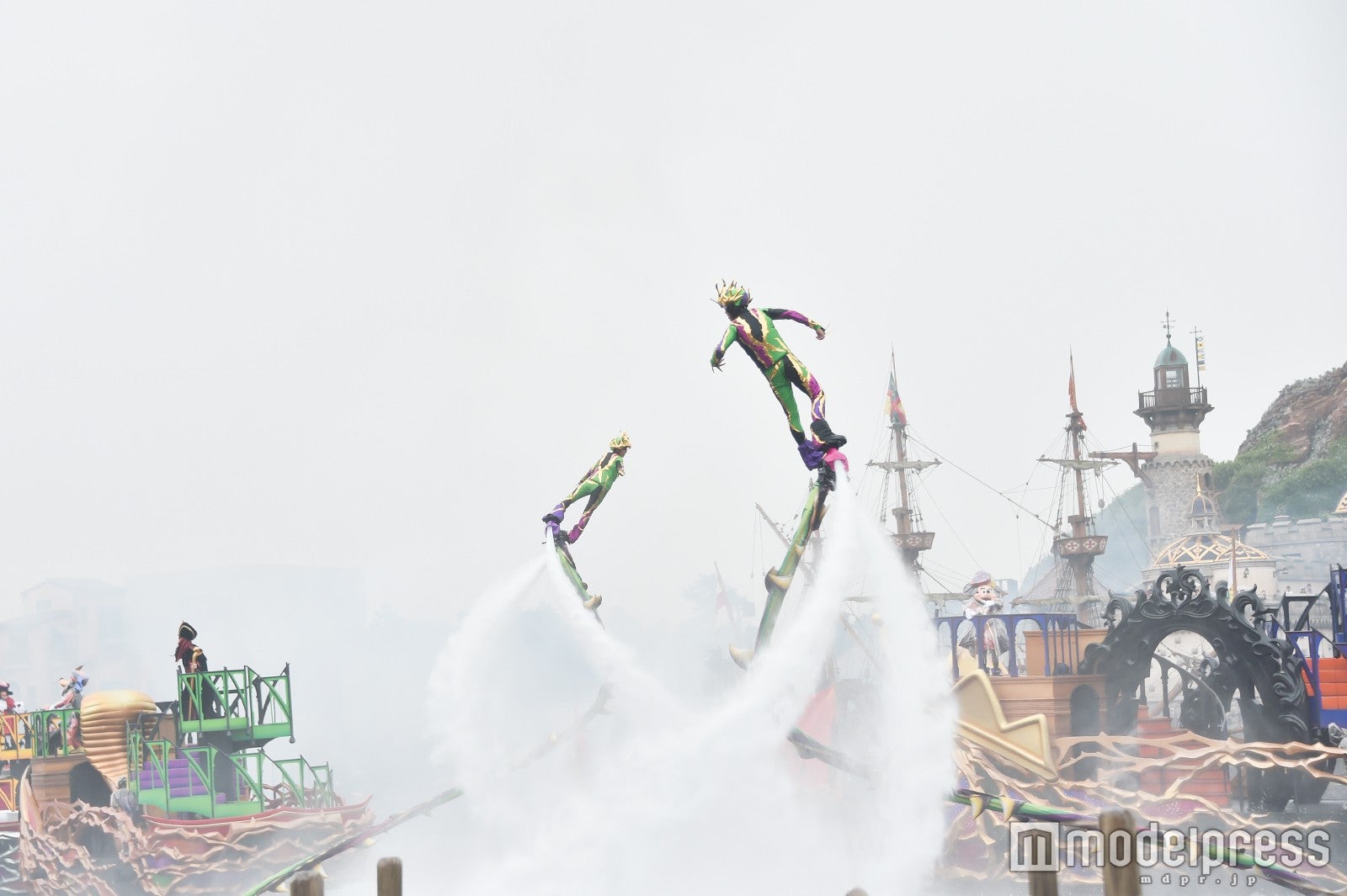 ハーバーショー「ザ・ヴィランズ・ワールド」※雨天バージョン（C）モデルプレス（C）Disney