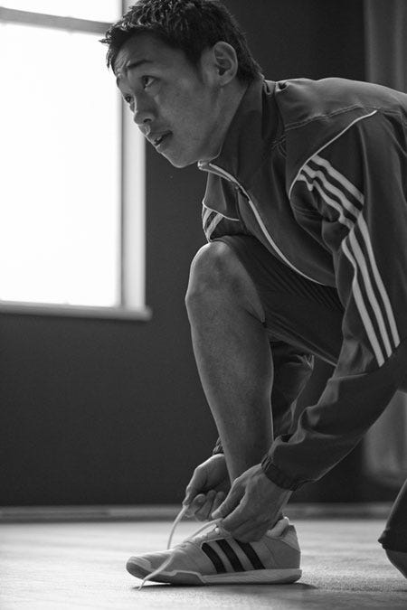 清武弘嗣選手 撮影:南平泰秀