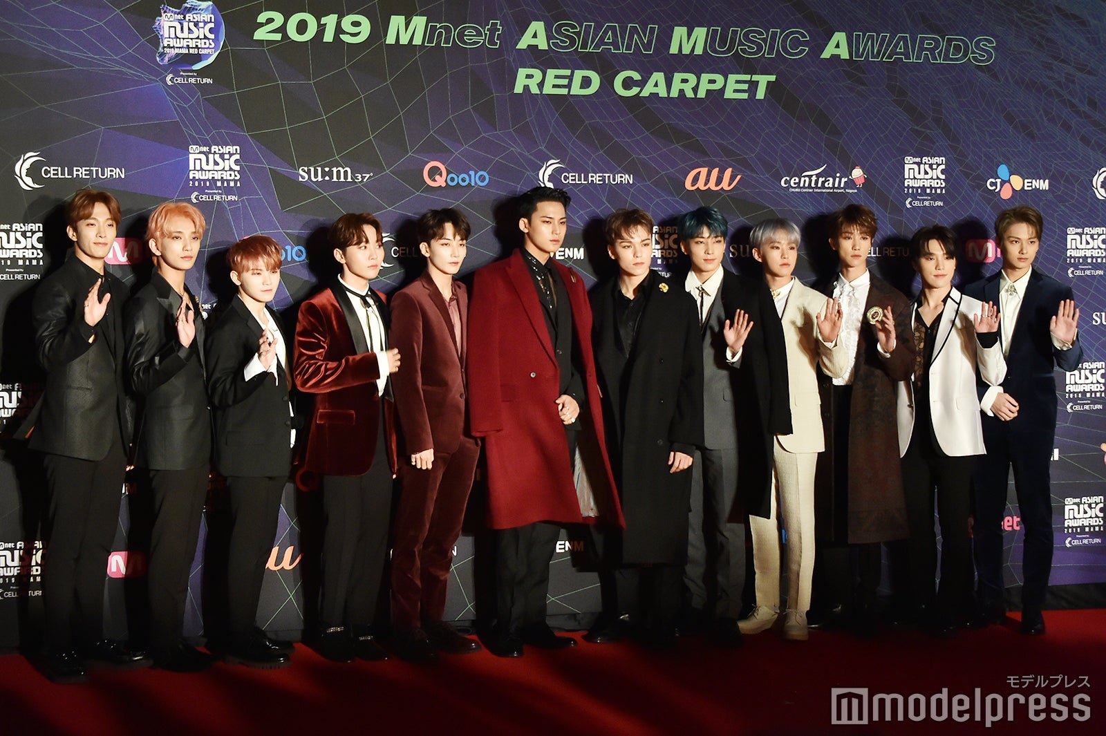 SEVENTEEN （C）モデルプレス