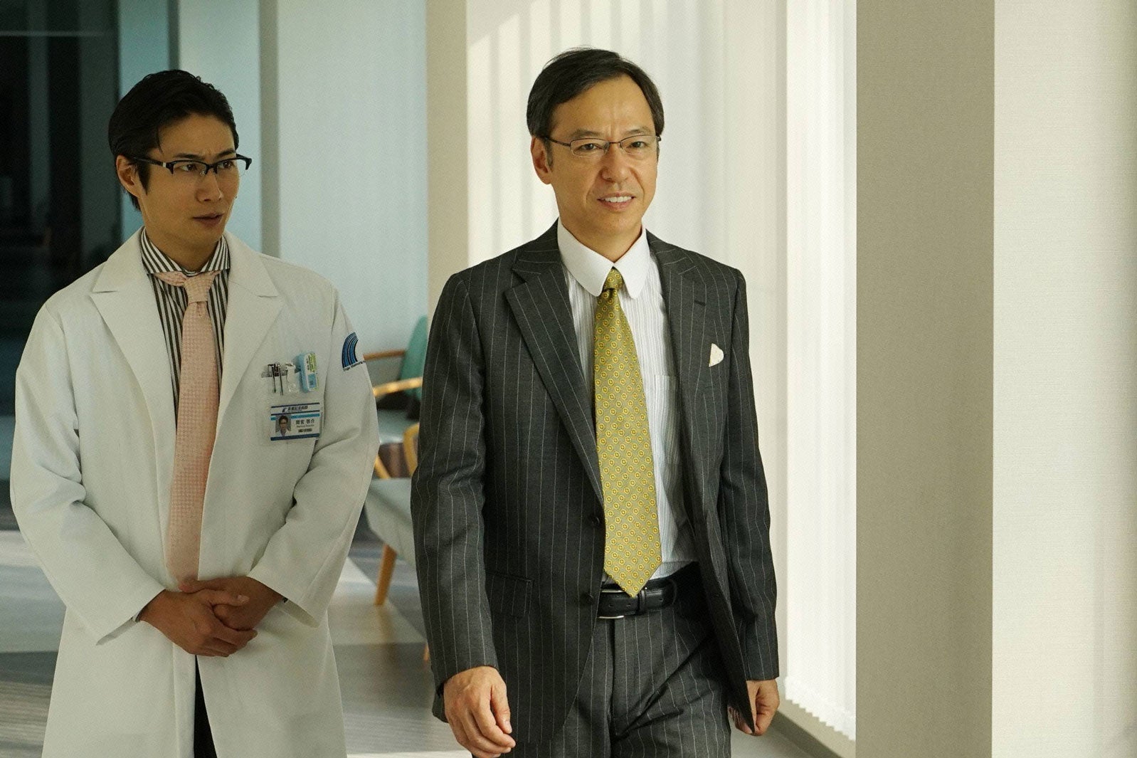 戸次重幸・板尾創路／「グッド・ドクター」第4話より（C）フジテレビ