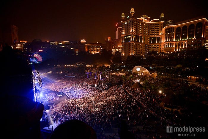 ライブ会場の様子(C)MTV-Asia&Alec-Wong