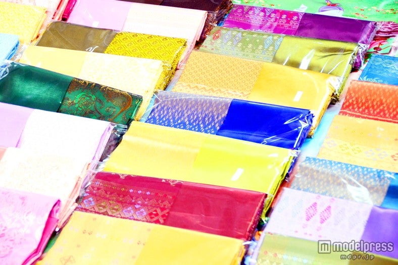 タイならではの布製品はお土産にも最適