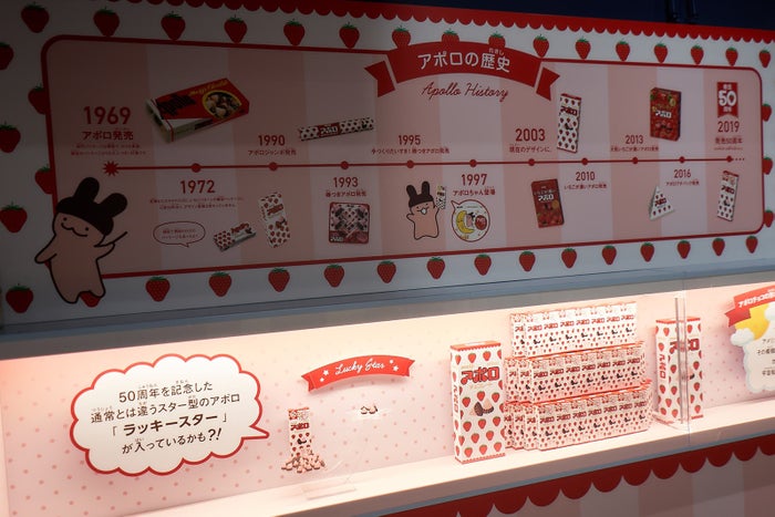 アポロ見学ライン／画像提供：明治