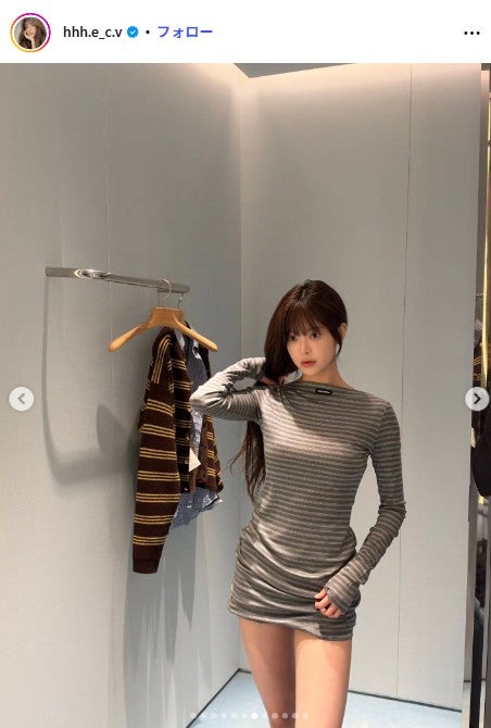 HONG EUNCHAE Instagramより