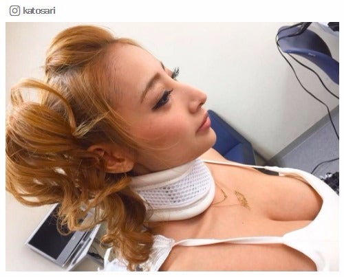 加藤紗里、事故で救急搬送 心配の声相次ぐ