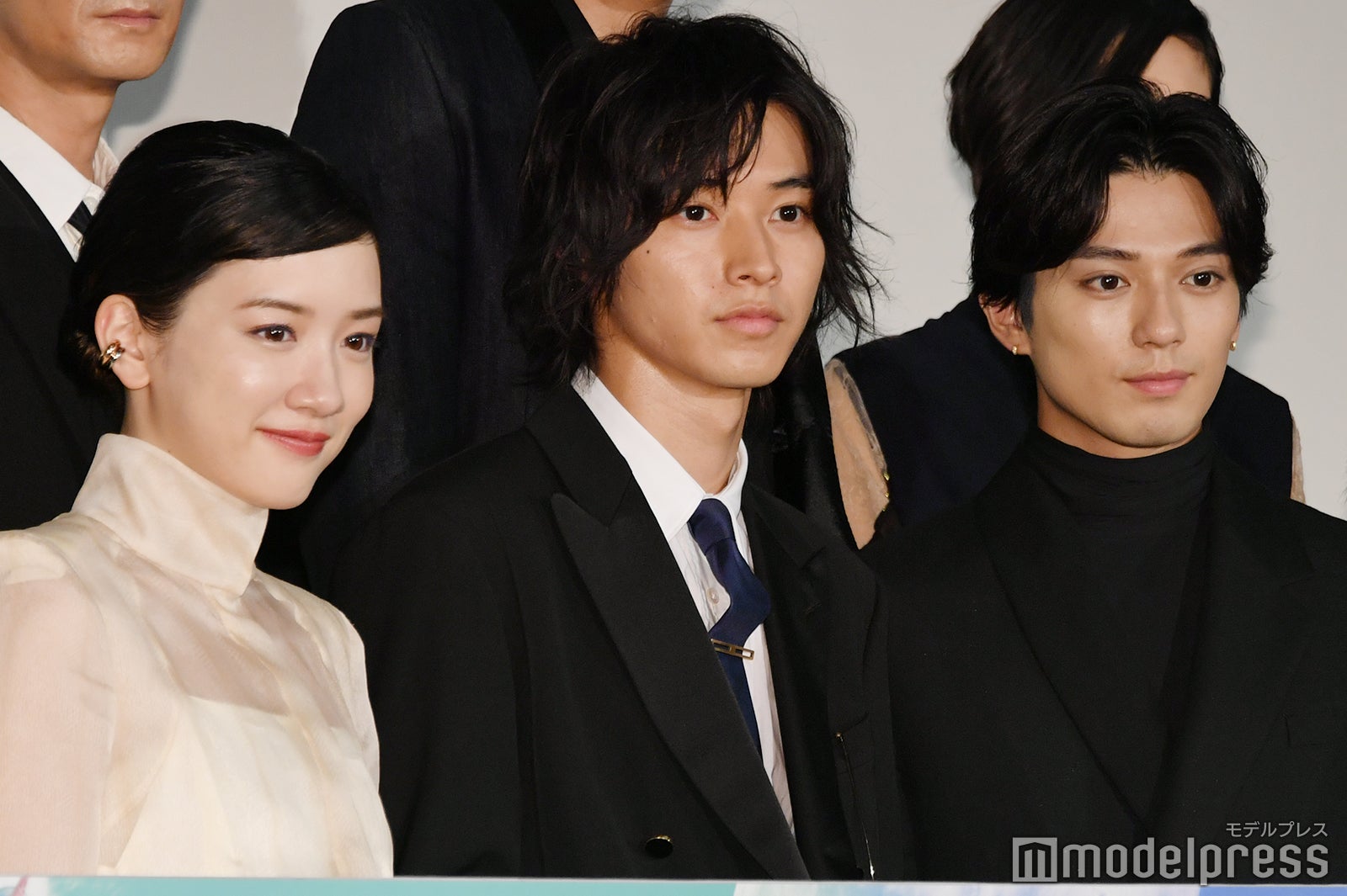永野芽郁、山崎賢人、新田真剣佑 （C）モデルプレス
