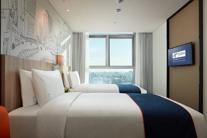 スーペリアツインルーム/Holiday Inn Express Seoul Hongdae(提供写真)