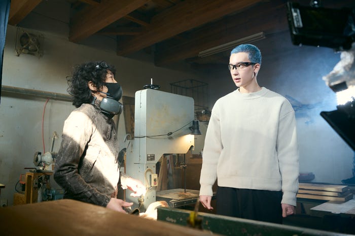 嵐翔真(C)⾼野⽔登/フトンチラシ/Storm Labels