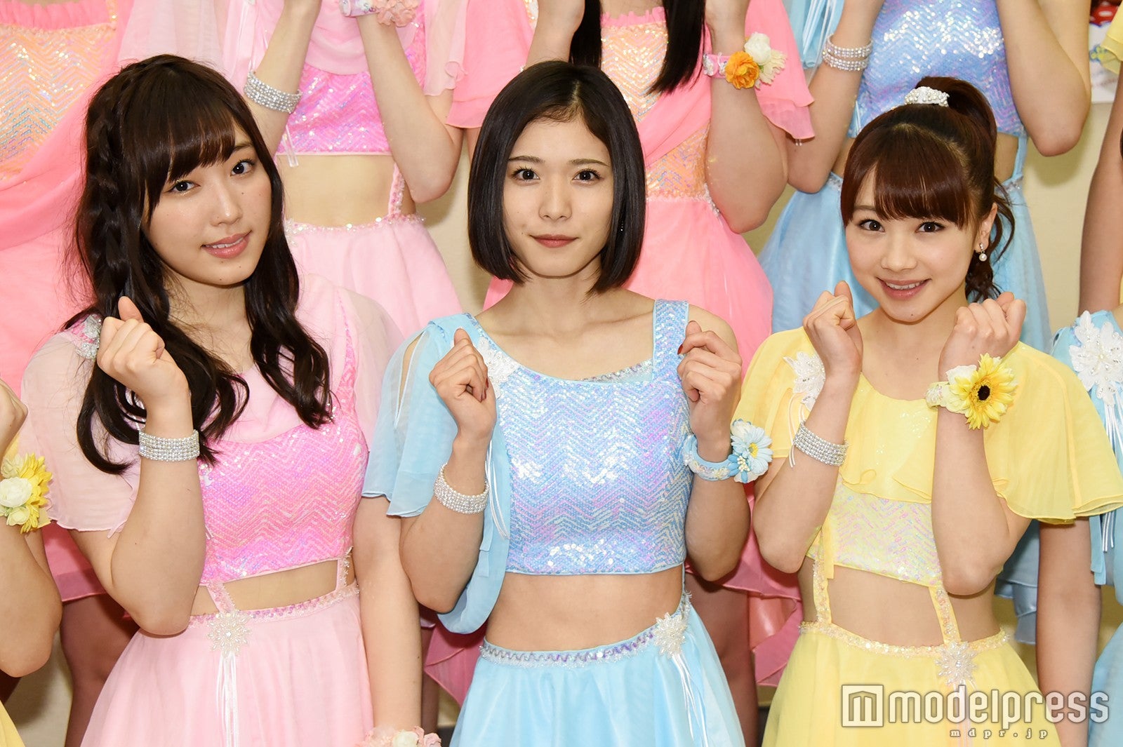 譜久村聖、松岡茉優、石田亜佑美（C）モデルプレス