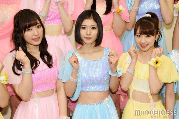 譜久村聖、松岡茉優、石田亜佑美(C)モデルプレス