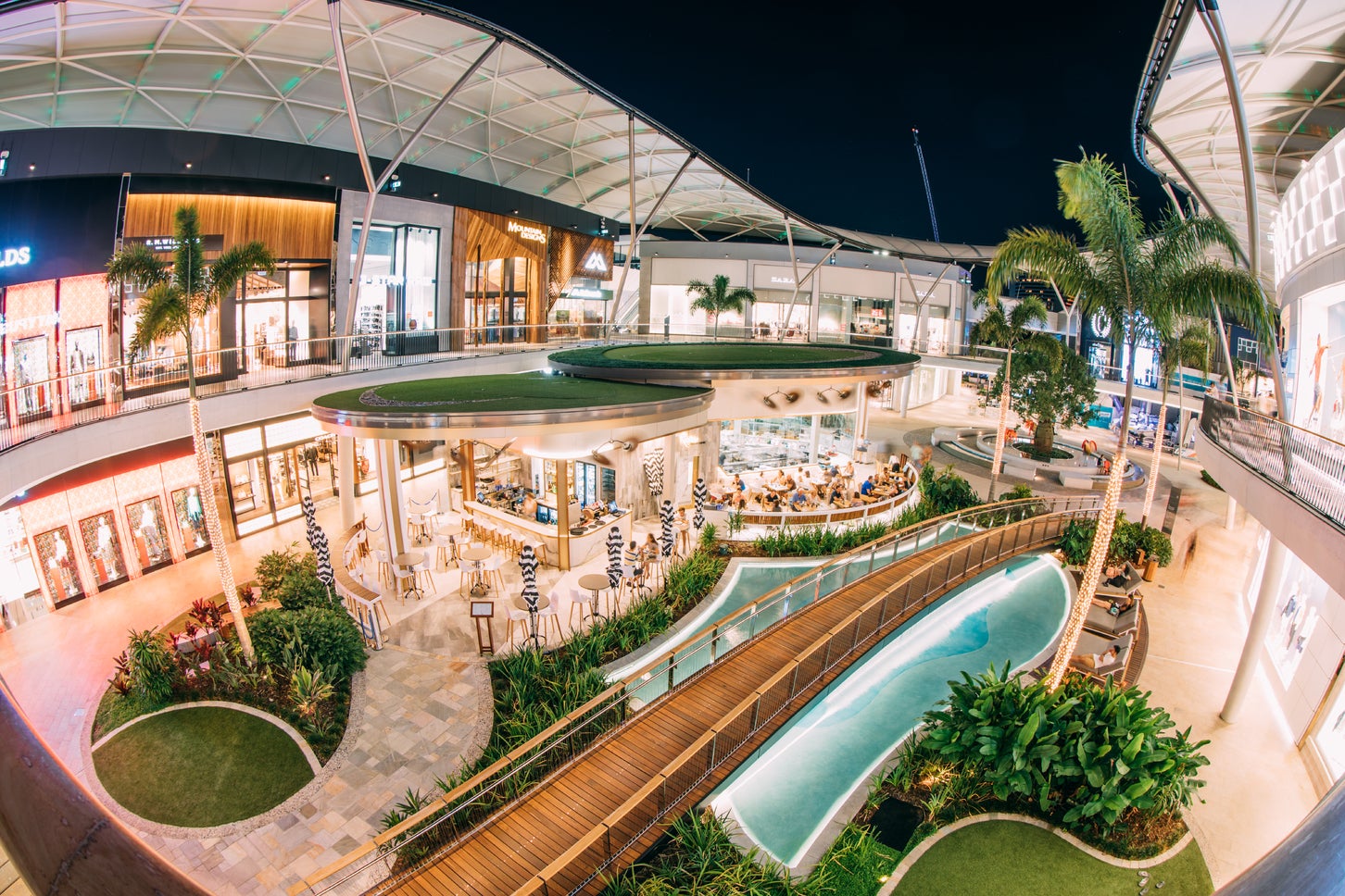 ゴールドコースト最大のショッピングセンター「パシフィックフェア」（提供画像）