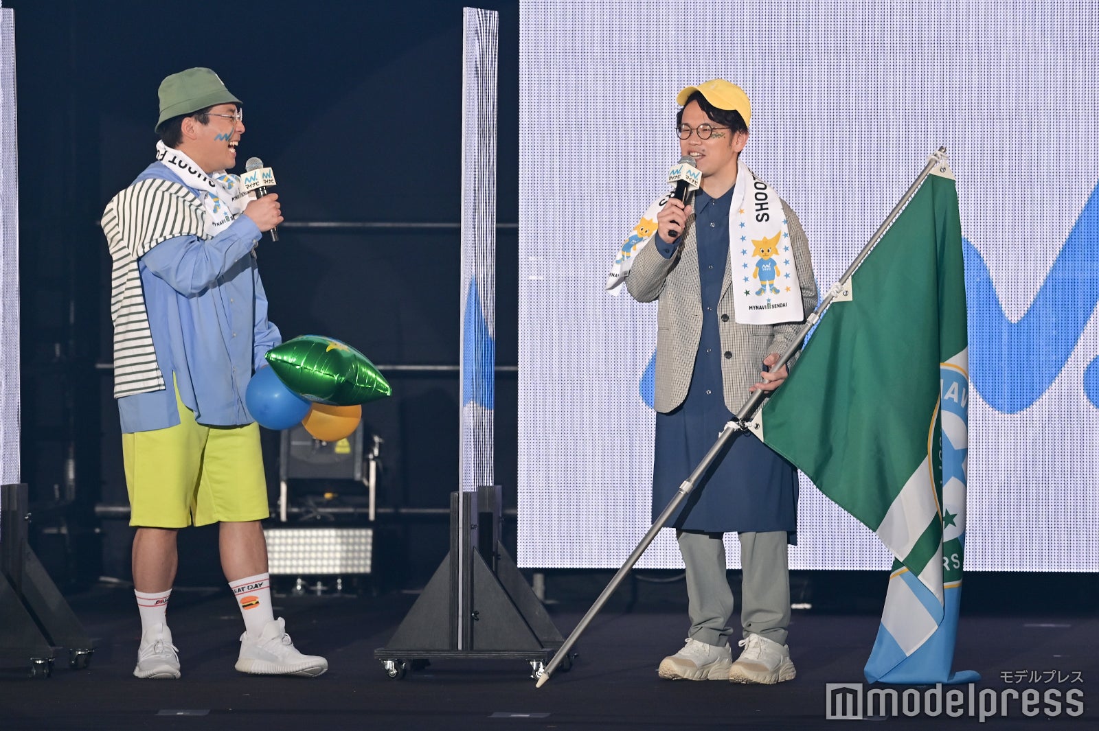 （左から）田渕章裕、きむ（C）モデルプレス