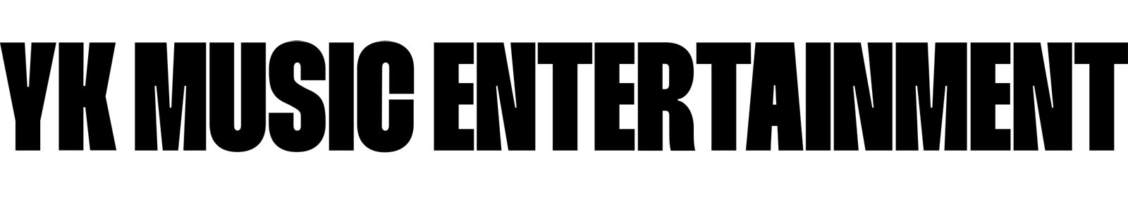 YK MUSIC ENTERTAINMENTロゴ（提供写真）