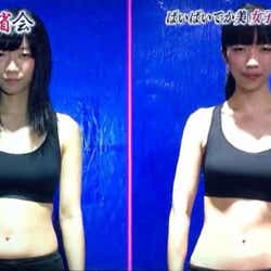 モデルプレス - ぱいぱいでか美、1ヶ月週4トレーニングで脅威の美くびれに<Before&After>