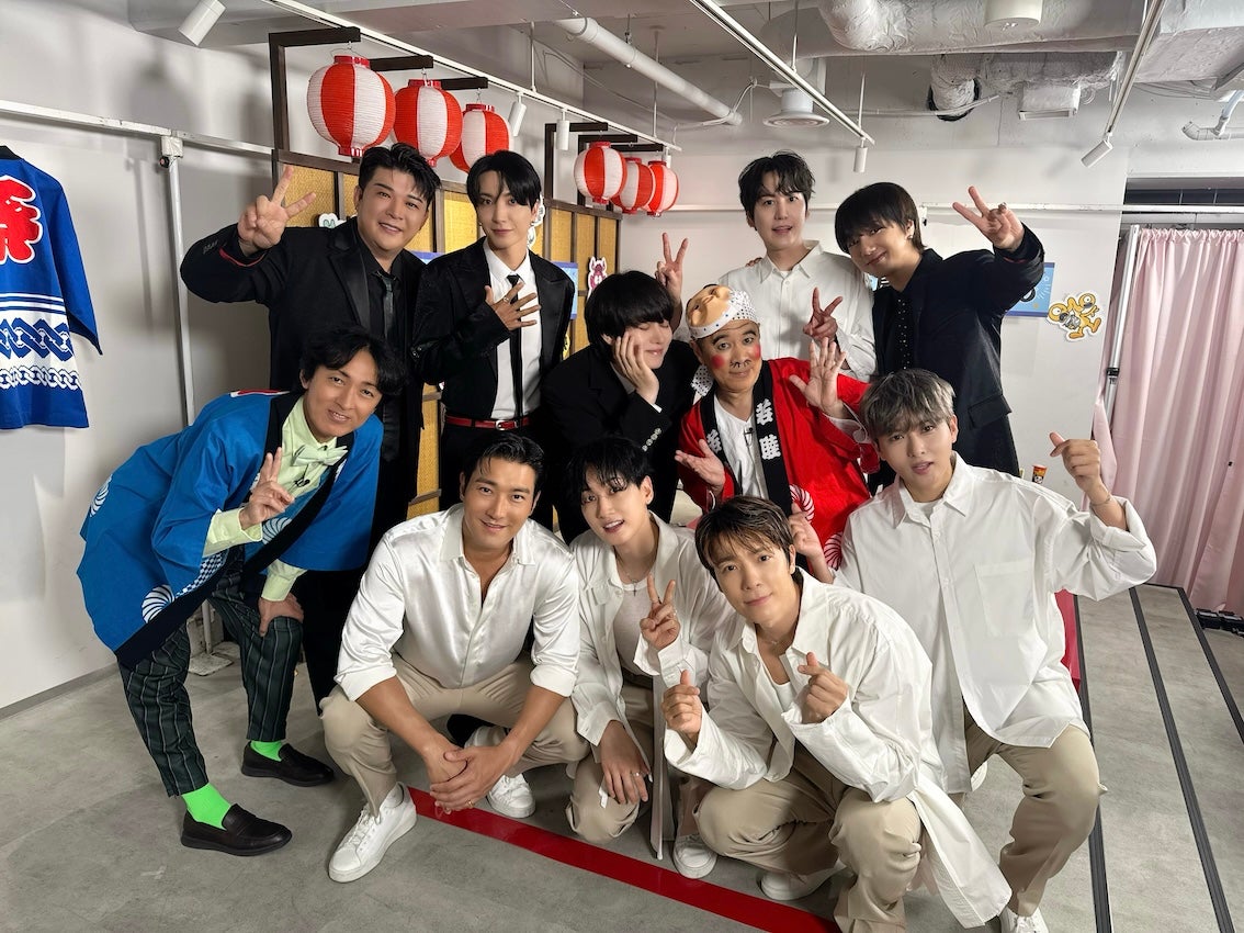SUPER JUNIOR、ナインティナイン（C）フジテレビ