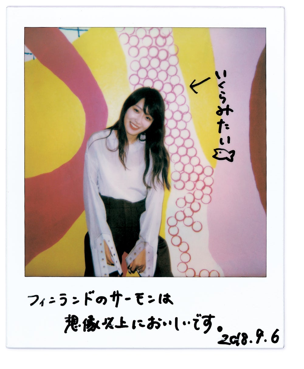 封入ZINEポラロイド（提供写真）