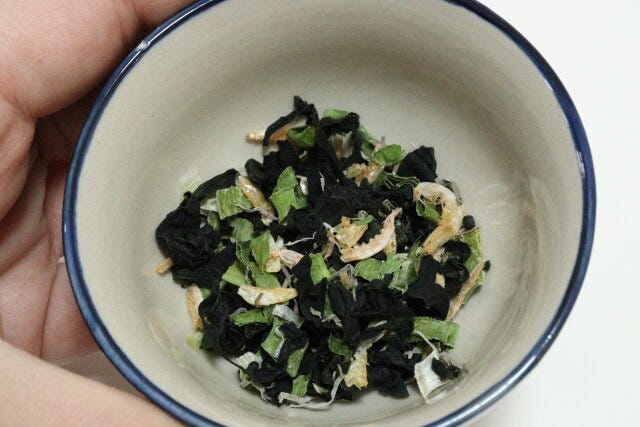 みそ汁の具（海鮮）　魚の屋　ダイソー　具材