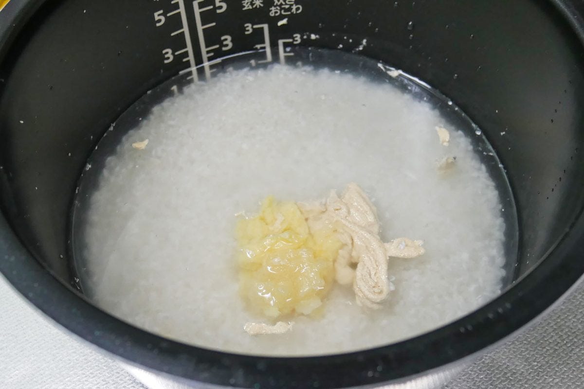 サムゲタン風炊き込みご飯