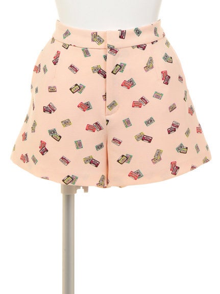 カセット柄ショートパンツ「deicy」12,960円(税込)