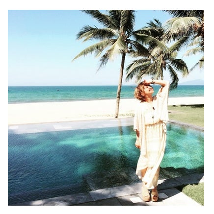 矢口真里 南国ダナンで 幸せ オフショット公開 女子旅プレス