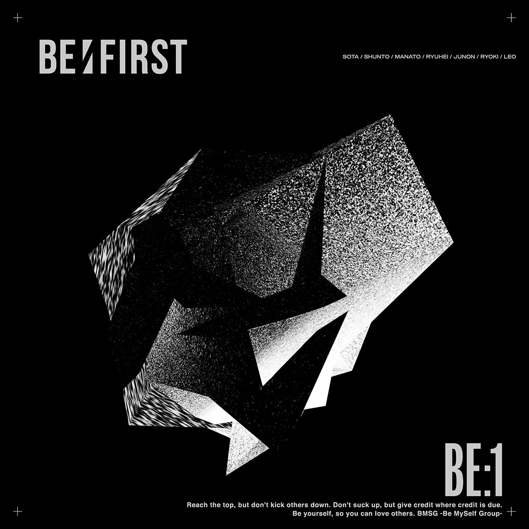 BE:FIRST「BE:1」（8月31日発売）ジャケット （提供画像）