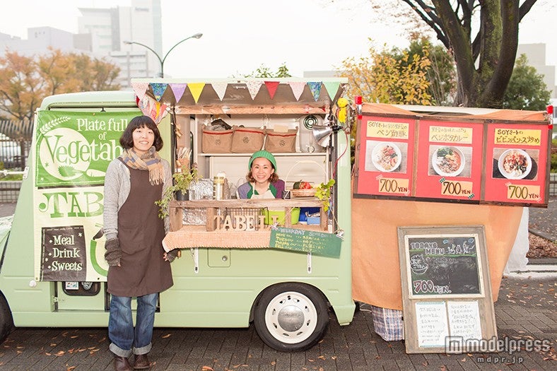 フードを提供するキッチンカー／画像提供：東京ベジフードフェスタ2015実行委員会