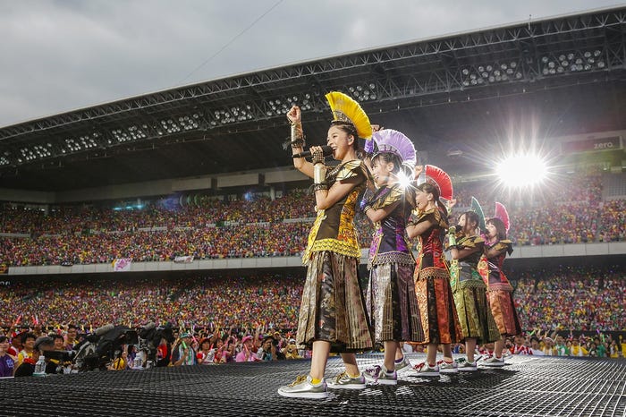 ももいろクローバーZ「桃神祭2016 ~鬼ヶ島~」DAY2/photo by HAJIME KAMIIISAKA+Z
