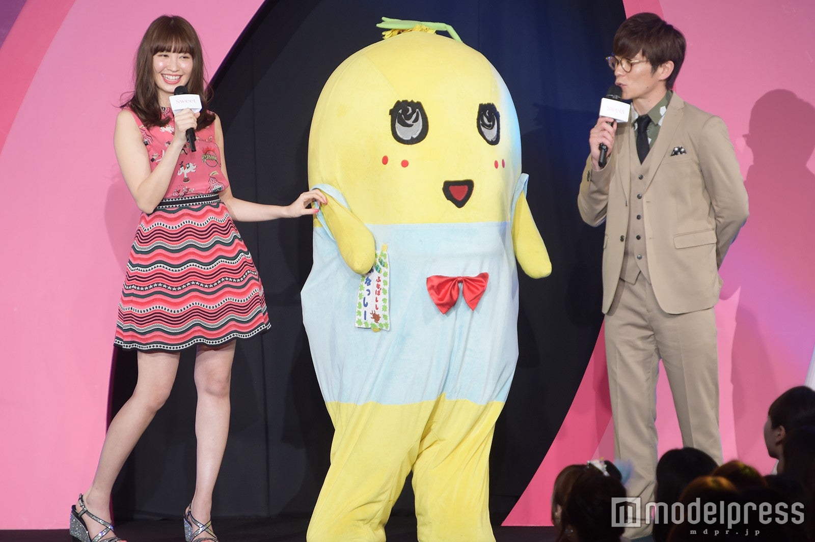 小嶋陽菜、ふなっしー、藤森慎吾（C）モデルプレス