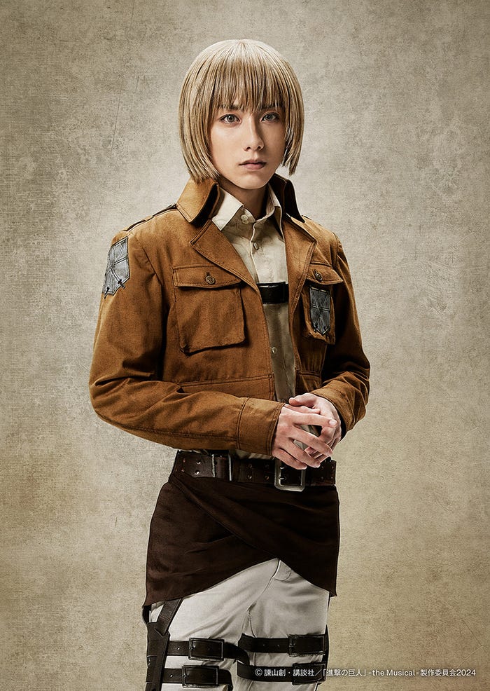 小西詠斗(C)諫山創・講談社/「進撃の巨人」 the Musical 製作委員会 2024