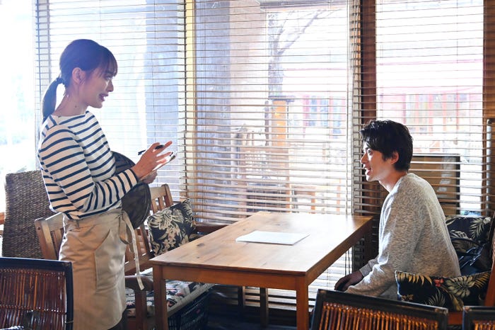 内田理央、白洲迅(C)読売テレビ