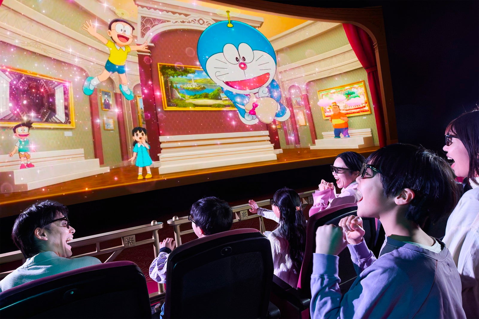 絵の世界の冒険へ！USJ「ドラえもん 4-D アート・アドベンチャー」開幕 