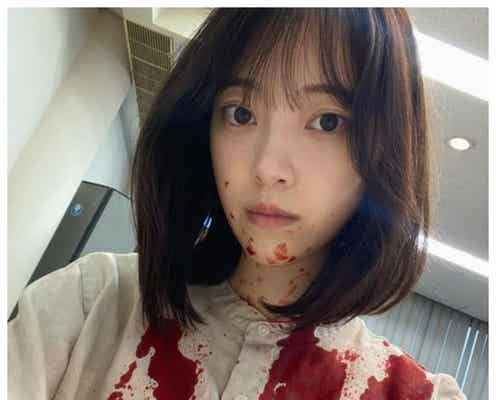 堀未央奈「ボイスⅡ」“血だらけ”オフショット公開に反響「ビックリ」「怖かった」